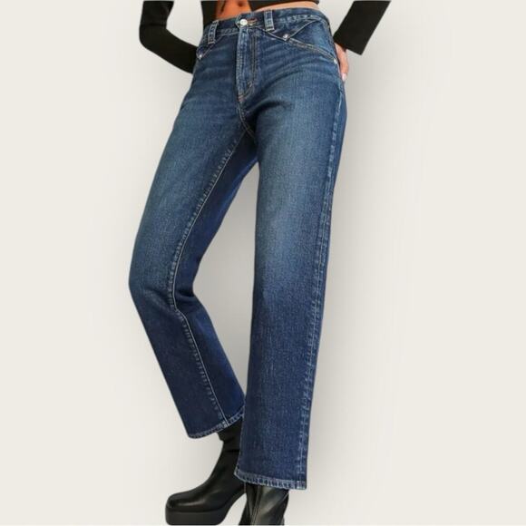 NWT | Daily Blue | LEG Nidra Slim Barrel Jeans | Legacy | Size 30 - Picture 16 of 16